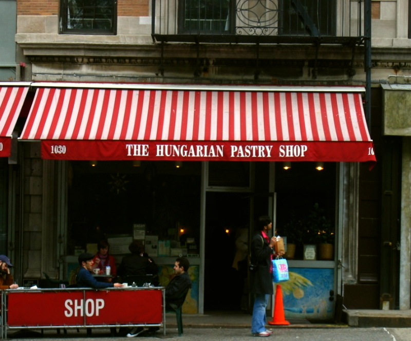 Hungarian Pastry Shop. Photo by C. Szabla C'07